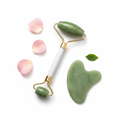 Jade Facial Roller & Gua Sha Set
